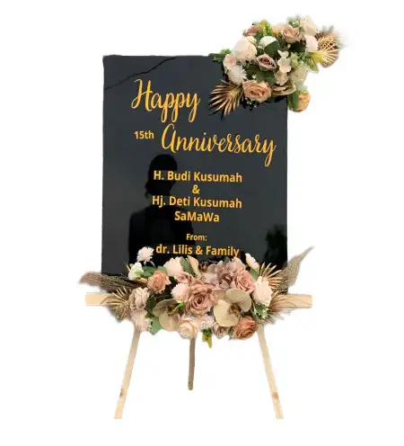 Papan Bunga Akrilik Lebakharjo